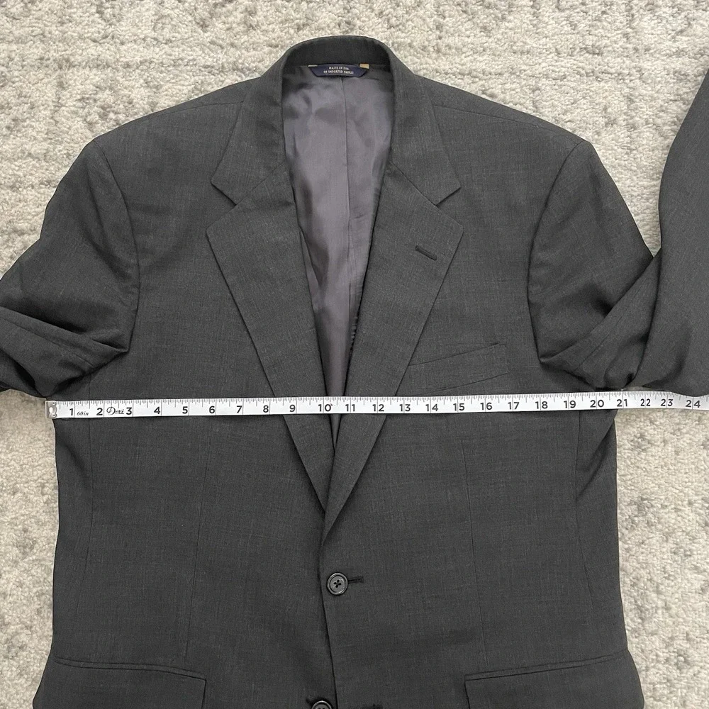 Brooks Brothers Brooksease Union Made Wool Sport Coat Blazer Jacket Mens 40R USA